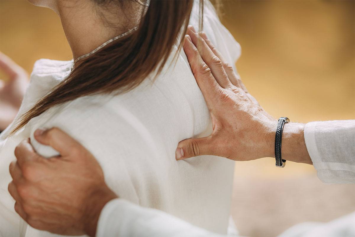 Shiatsu - Kraftpunktmassage zur Wiederherstellung der Energie