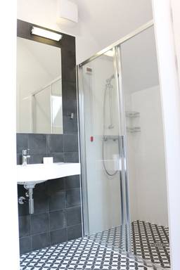 Badezimmer im Doppelzimmer