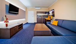 Helle und einladende Suite im Hotel Smaragd